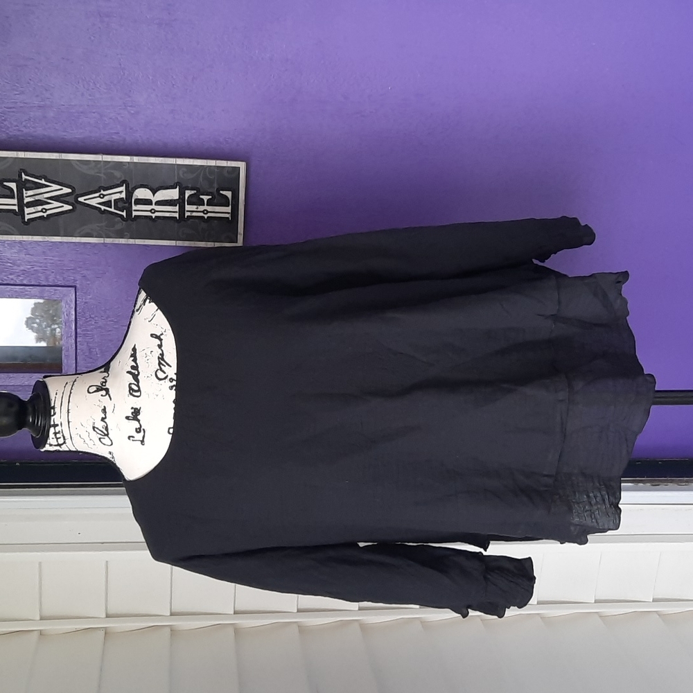 COTTON COLLECTION 100% Cotton Ruffled Babydoll Top!!!